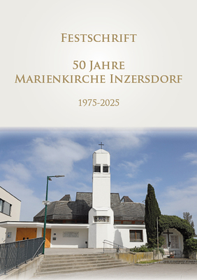 Titelblatt Festschrift 50 Jahre Marienkirche Inzersdorf