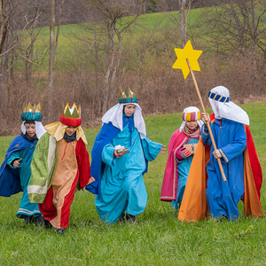 Die Sternsinger*innen waren in der Pfarre Kirchdorf an der Krems unterwegs