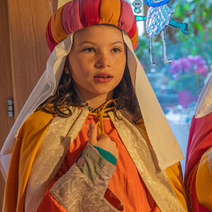 Die Sternsinger*innen waren in der Pfarre Kirchdorf an der Krems unterwegs