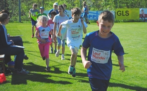Kinder der VS Windhaag bei Freistadt beim LaufWunder