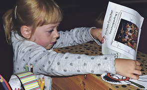 Die ersten Kinder haben bereits mit ihren Forschungen begonnen.